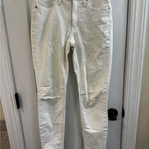Madewell Women's Skinny Jeans in White